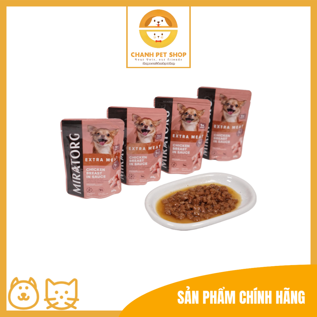 Thức ăn Miratorg Thịt bò cho chó giống vừa - 1.1kg 5