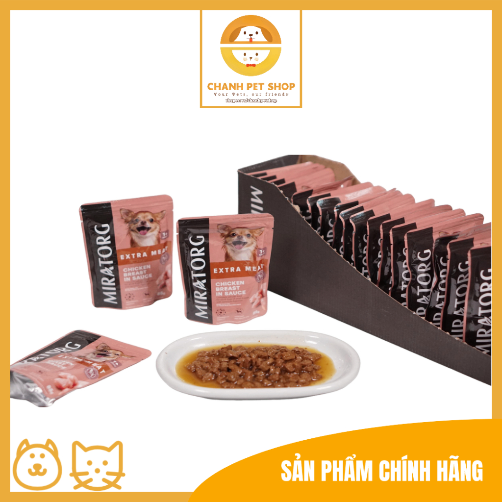 Thức ăn Miratorg Thịt bò cho chó giống vừa - 1.1kg 4