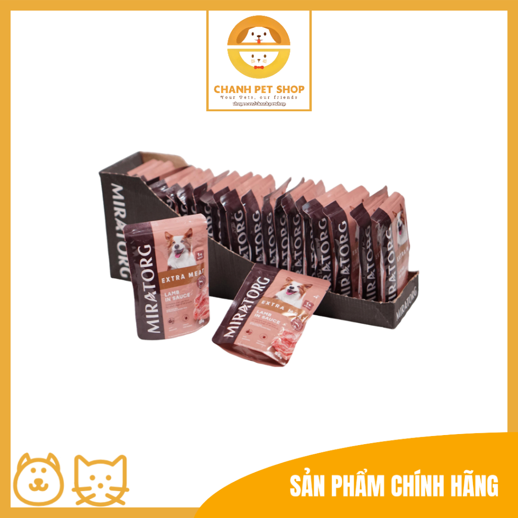 Thức ăn Miratorg Thịt bò cho chó giống vừa - 1.1kg 7