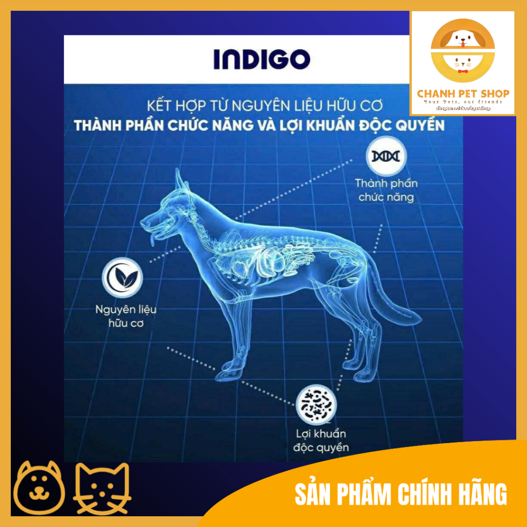 Thức ăn chức năng cho chó khớp và tiêu hóa - 2kg 9