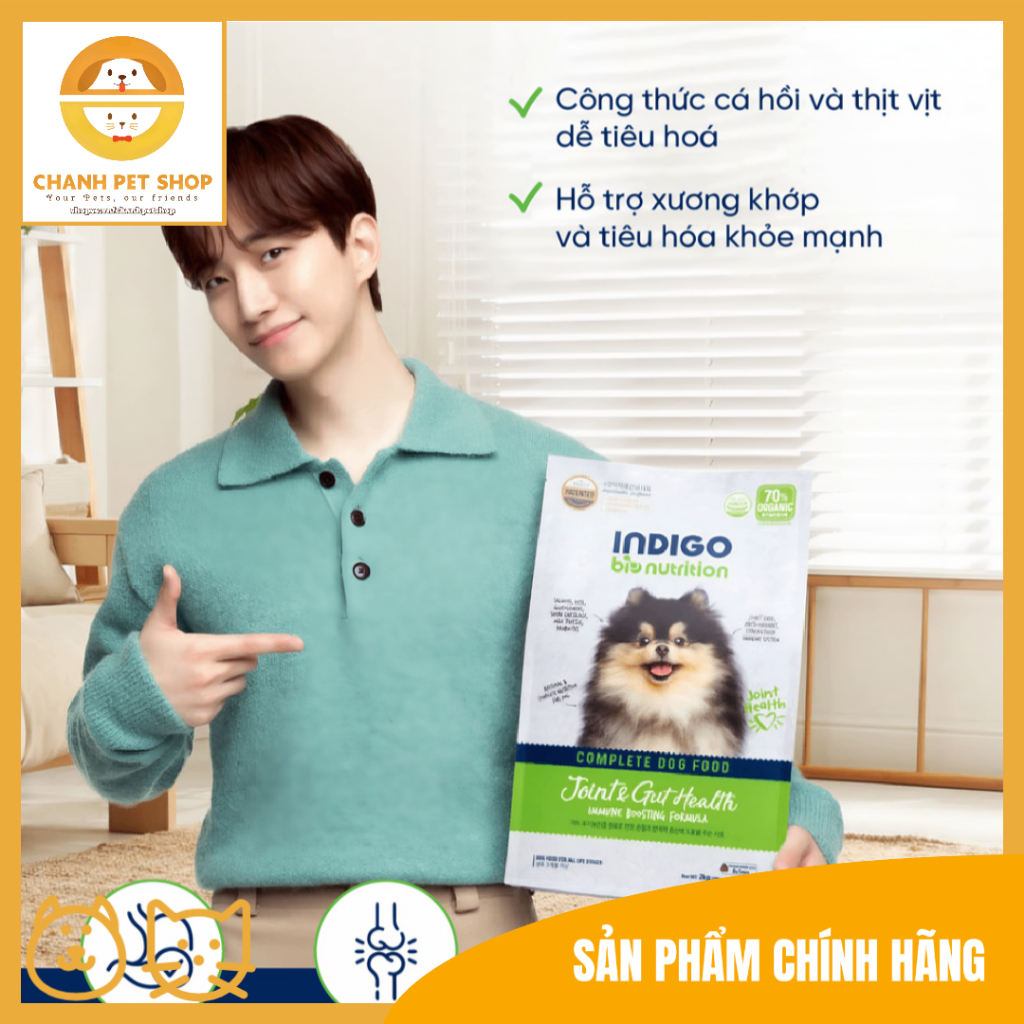 Thức ăn chức năng cho chó khớp và tiêu hóa - 2kg